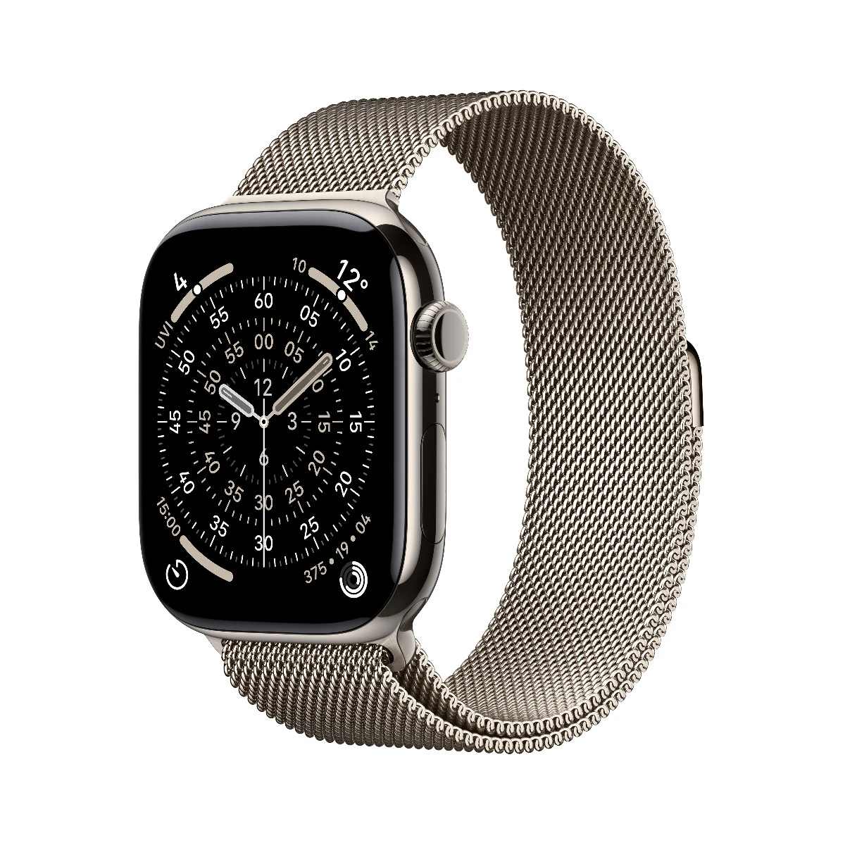 Apple Watch Series 11 Titanium Case with Milanese Loop-46mm